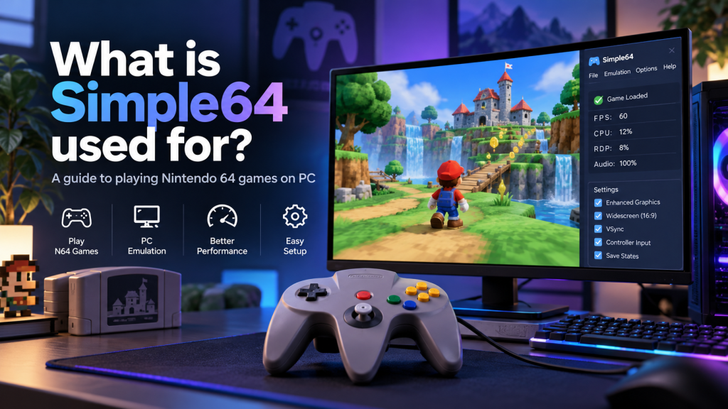 What is Simple64 used for?